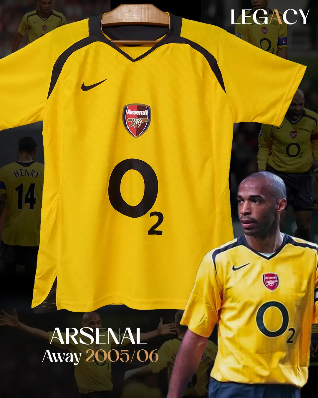 Arsenal 2005/06 Away - Henry