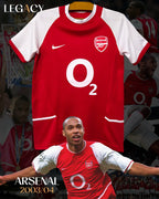 Arsenal 2003-2004 Home - Henry
