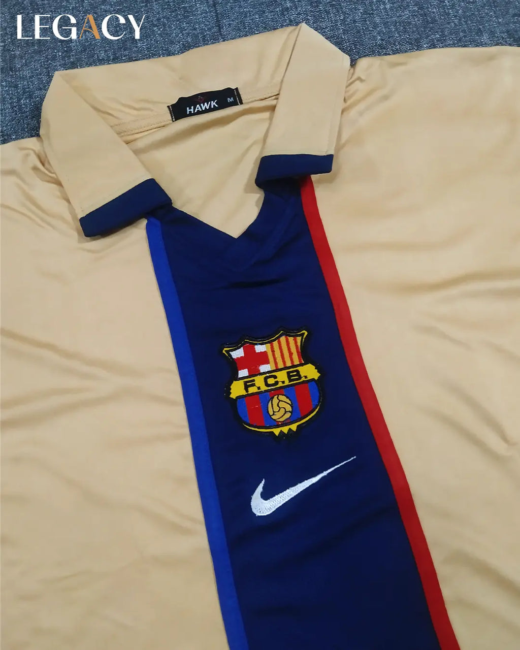 Barcelona 2001/02 away Over size