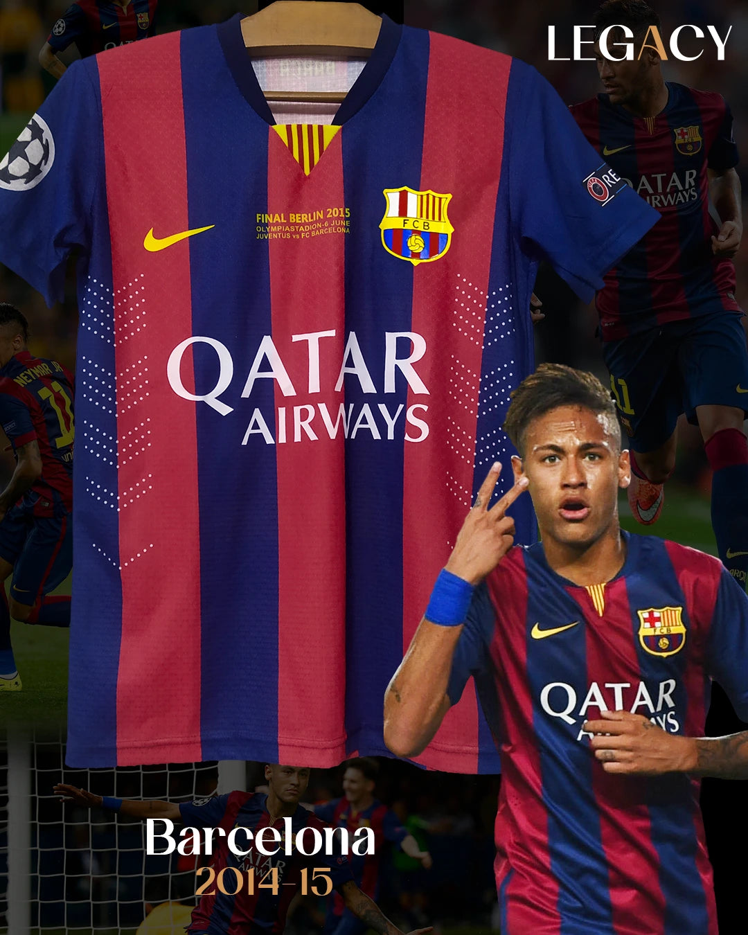 Barcelona 2014/15 Home - Neymar