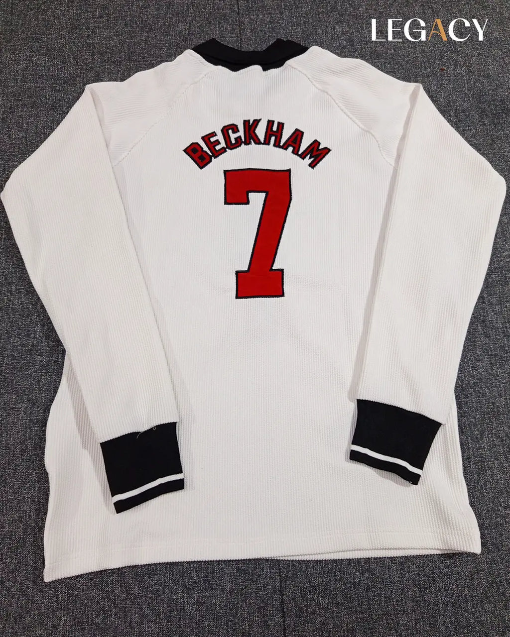 England 1998 Home Long Sleeve- Beckham
