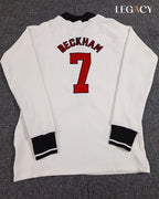 England 1998 Home Long Sleeve- Beckham