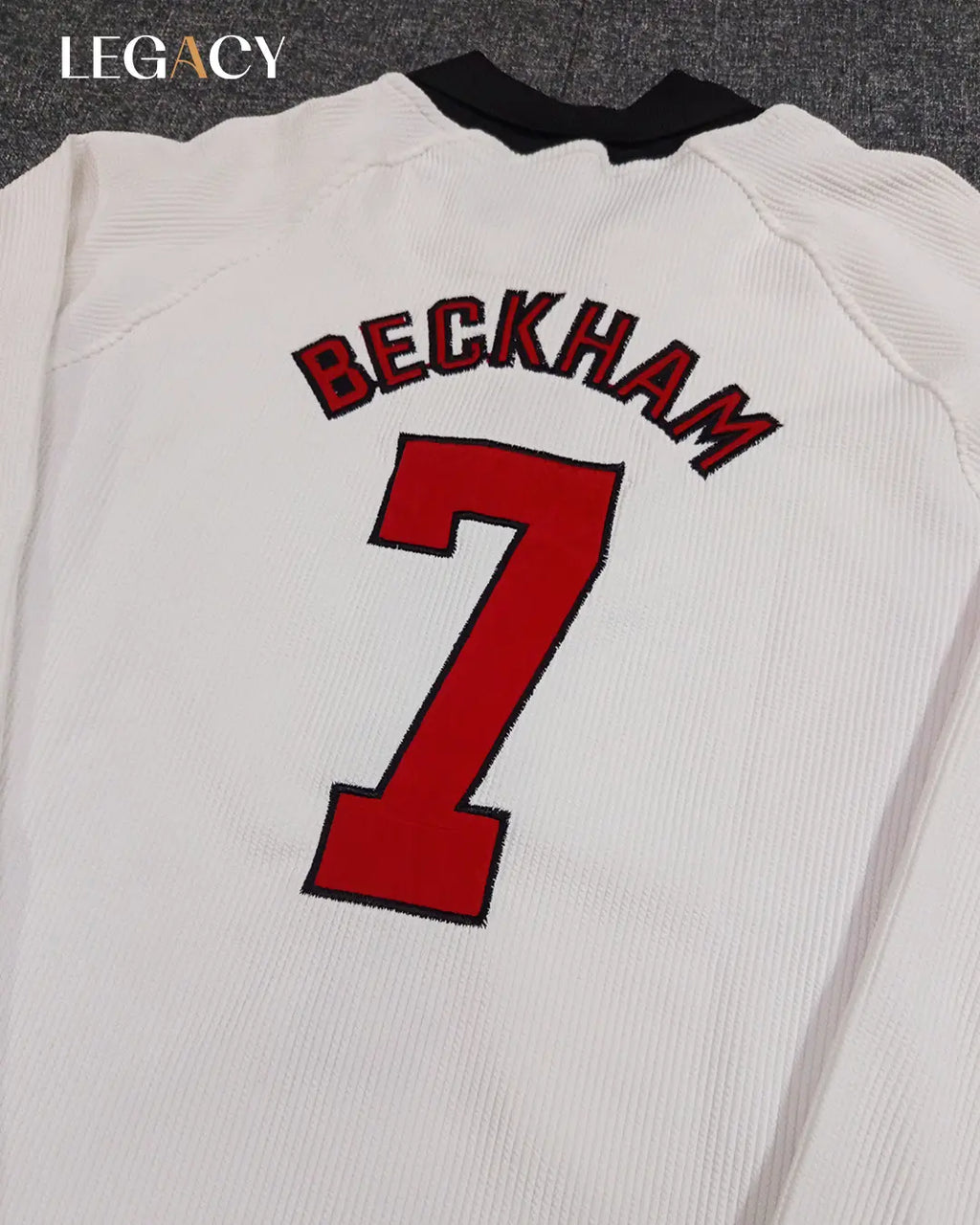 England 1998 Home Long Sleeve- Beckham