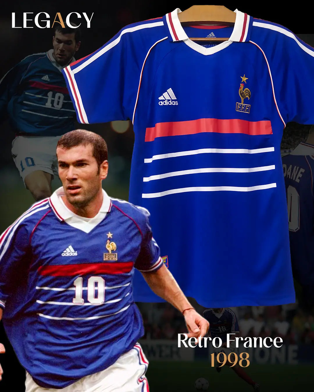 France 1998 Home - Zidane