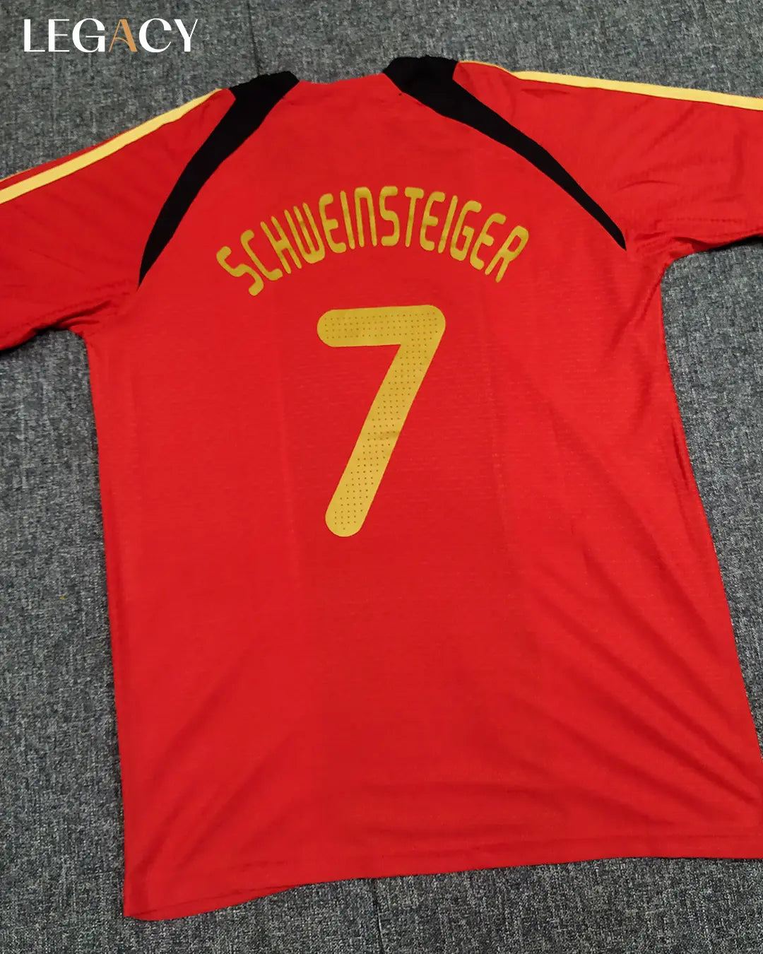 Germany 2008 Away - Schweinsteiger