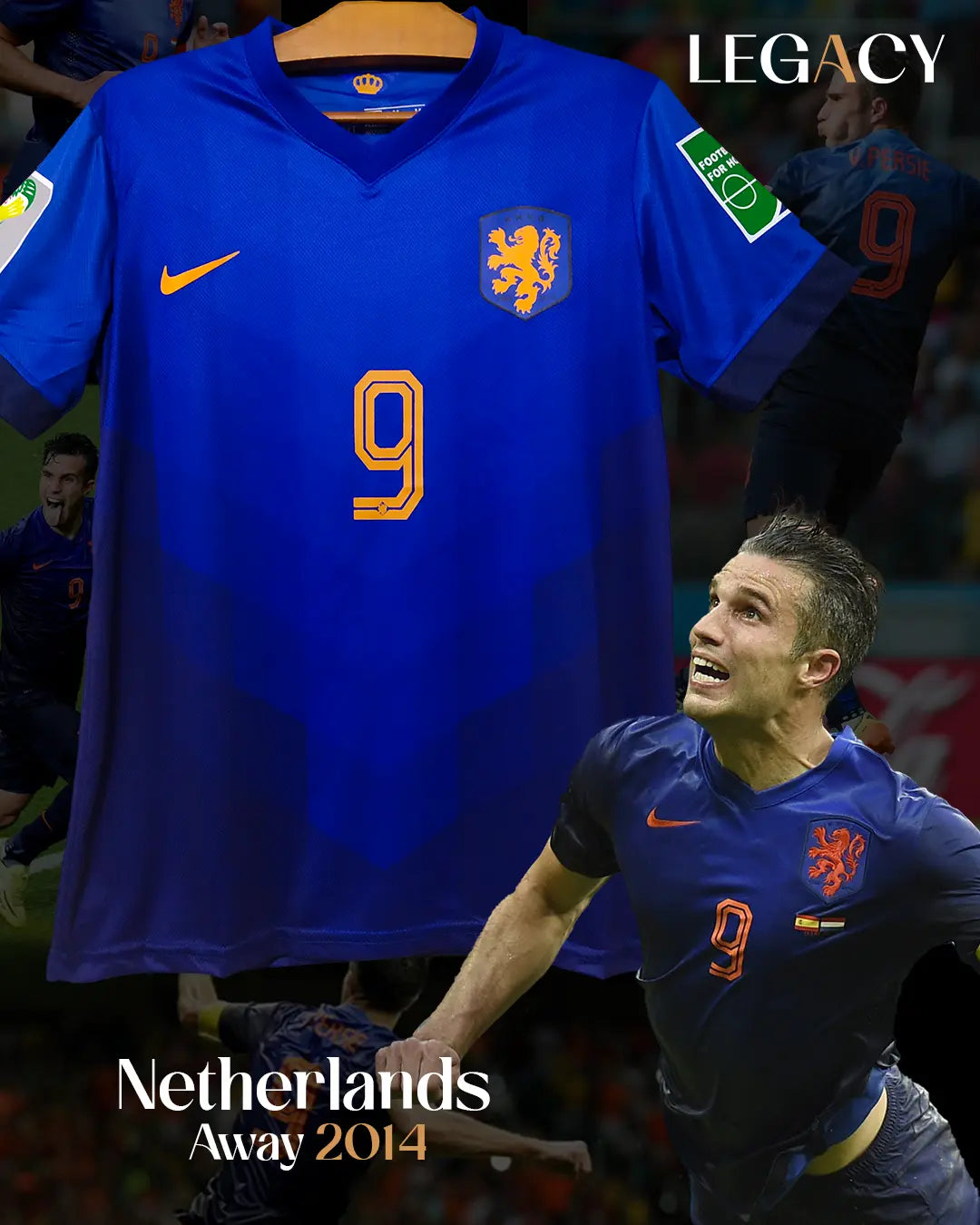 Netherlands 2014 Away - Van Persie