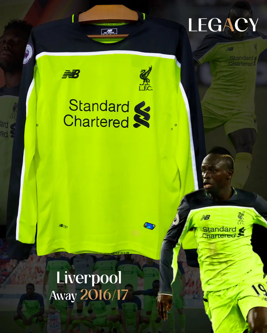 Liverpool 2016/17 Away Long Sleeve