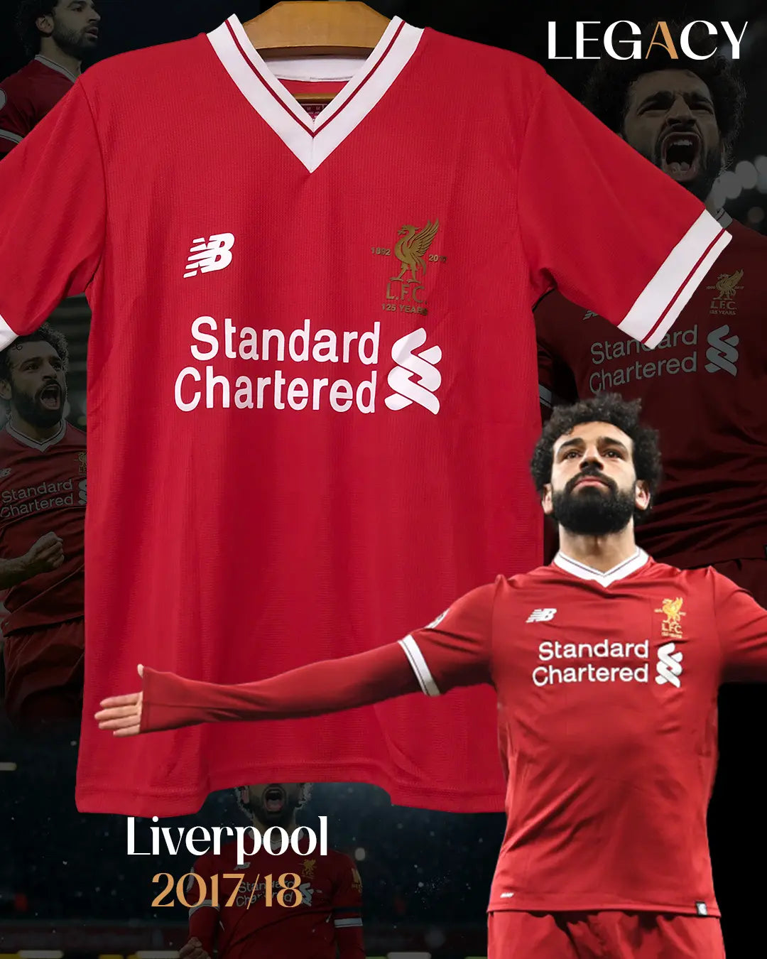 Liverpool 2017/18 Home - Salah