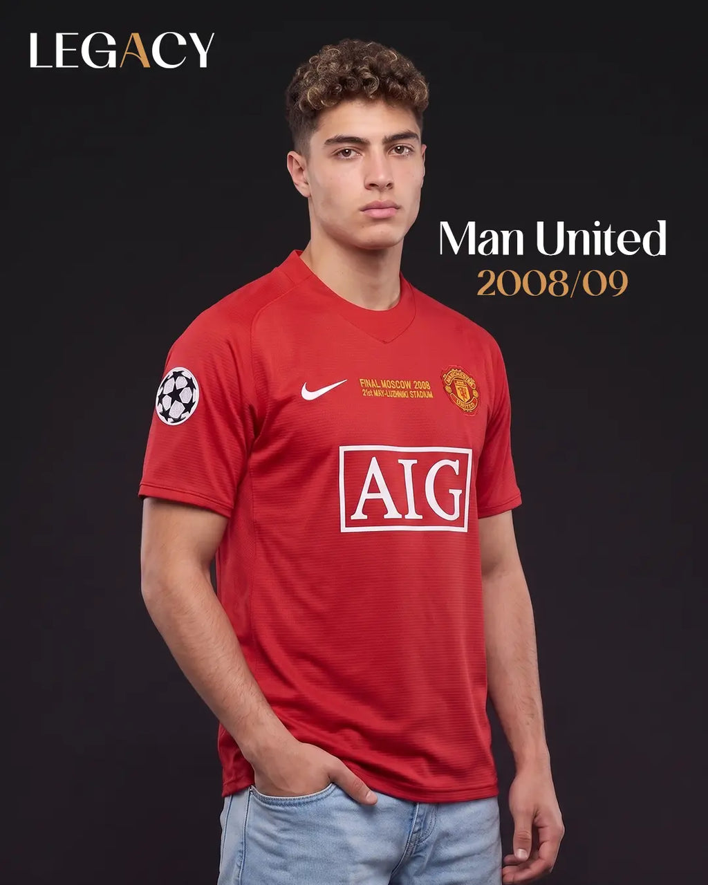 Man United 2008/09 Home - Ronaldo