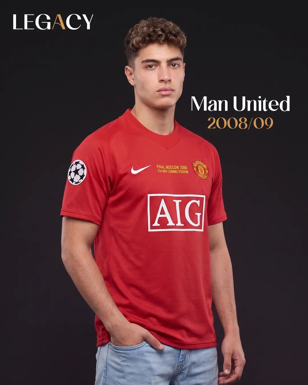 Man United 2008/09 Home - Ronaldo