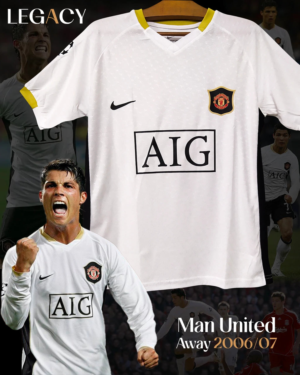 Manchester United 2006 Away - Ronaldo