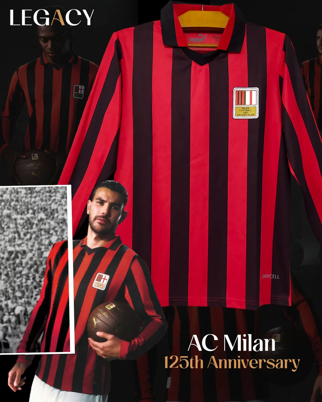 AC Milan 125 Years Anniversary shirt