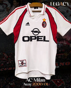 AC Milan 2000/01 Away - Maldini