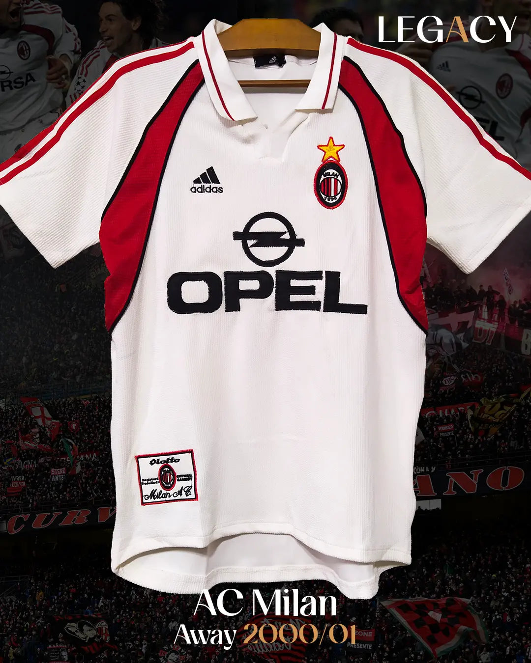 AC Milan 2000/01 Away - Maldini
