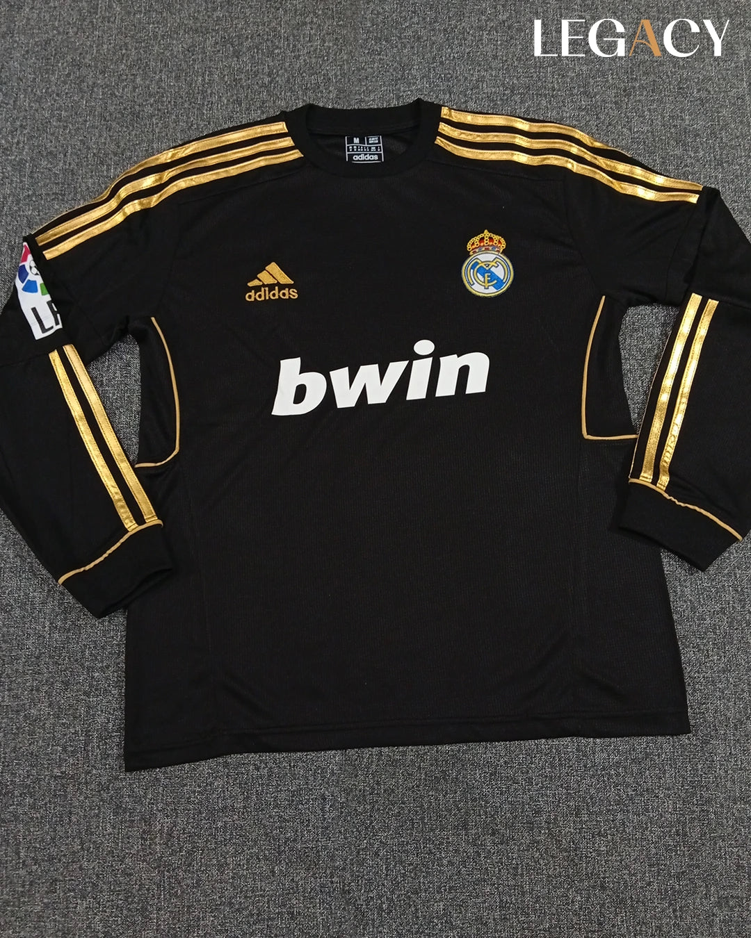 Real Madrid 2011-12 Away Long Sleeve - Ronaldo
