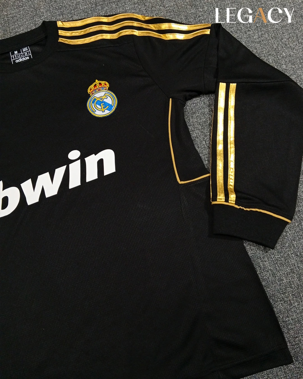 Real Madrid 2011-12 Away Long Sleeve - Ronaldo