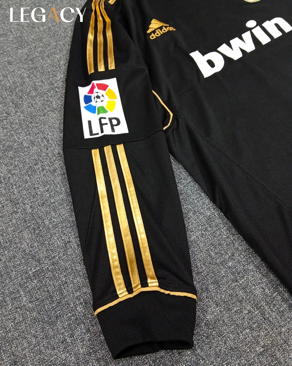 Real Madrid 2011-12 Away Long Sleeve - Ronaldo