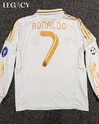 Real Madrid 2011-12 Home Long Sleeve - Ronaldo
