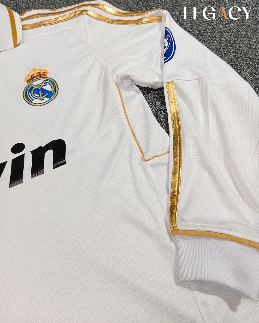 Real Madrid 2011-12 Home Long Sleeve - Ronaldo