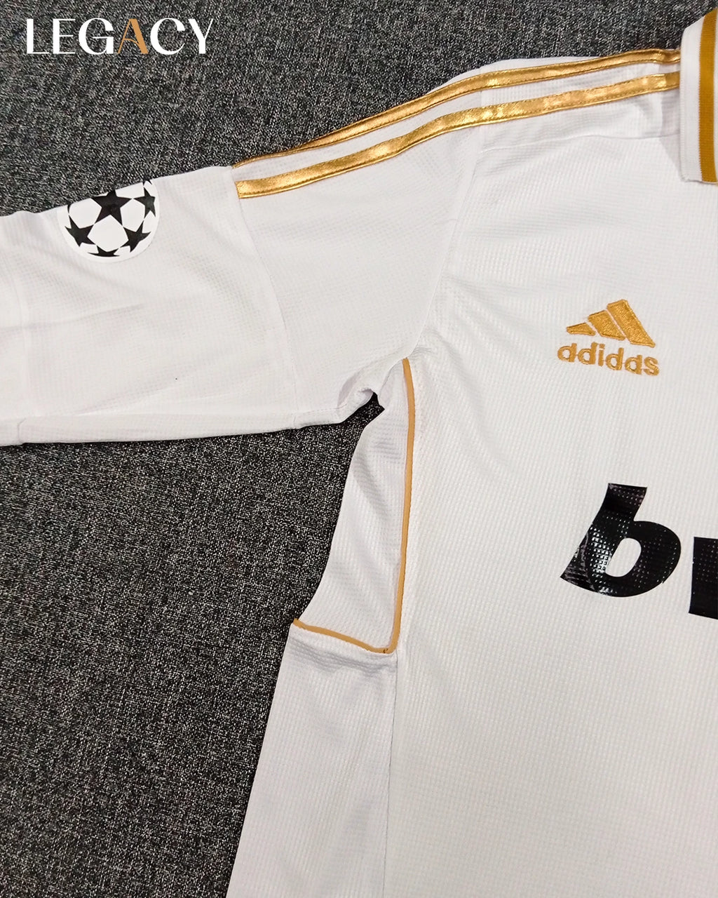 Real Madrid 2011-12 Home Long Sleeve - Ronaldo