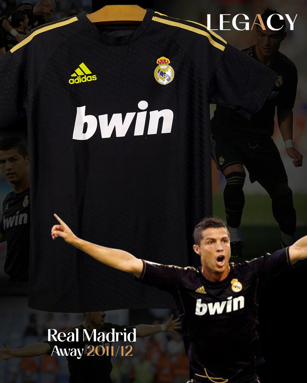 Real Madrid 2011-12 Away - Ronaldo