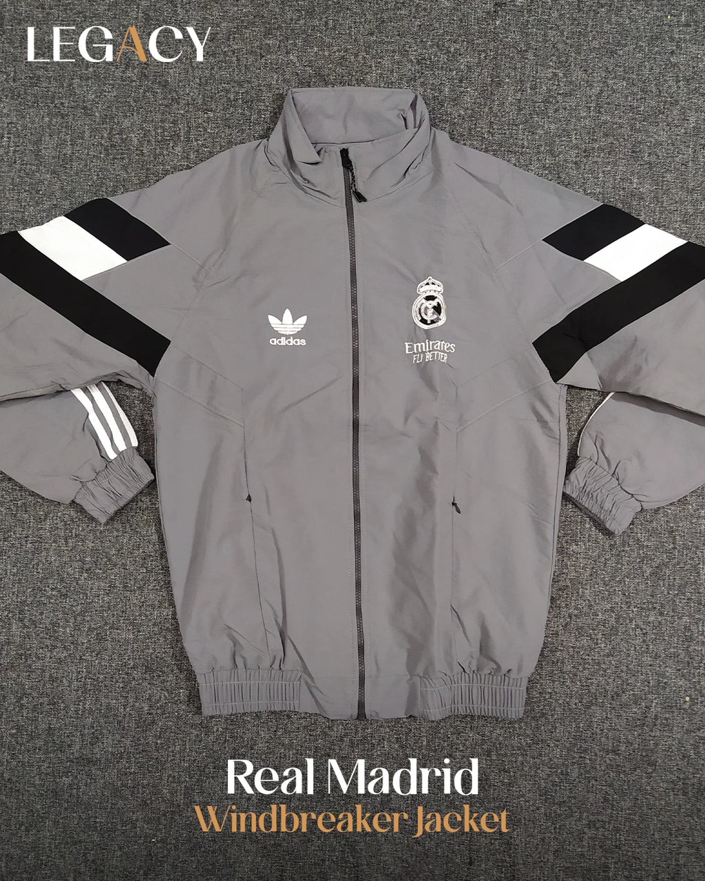 Real Madrid Windbreaker Jacket