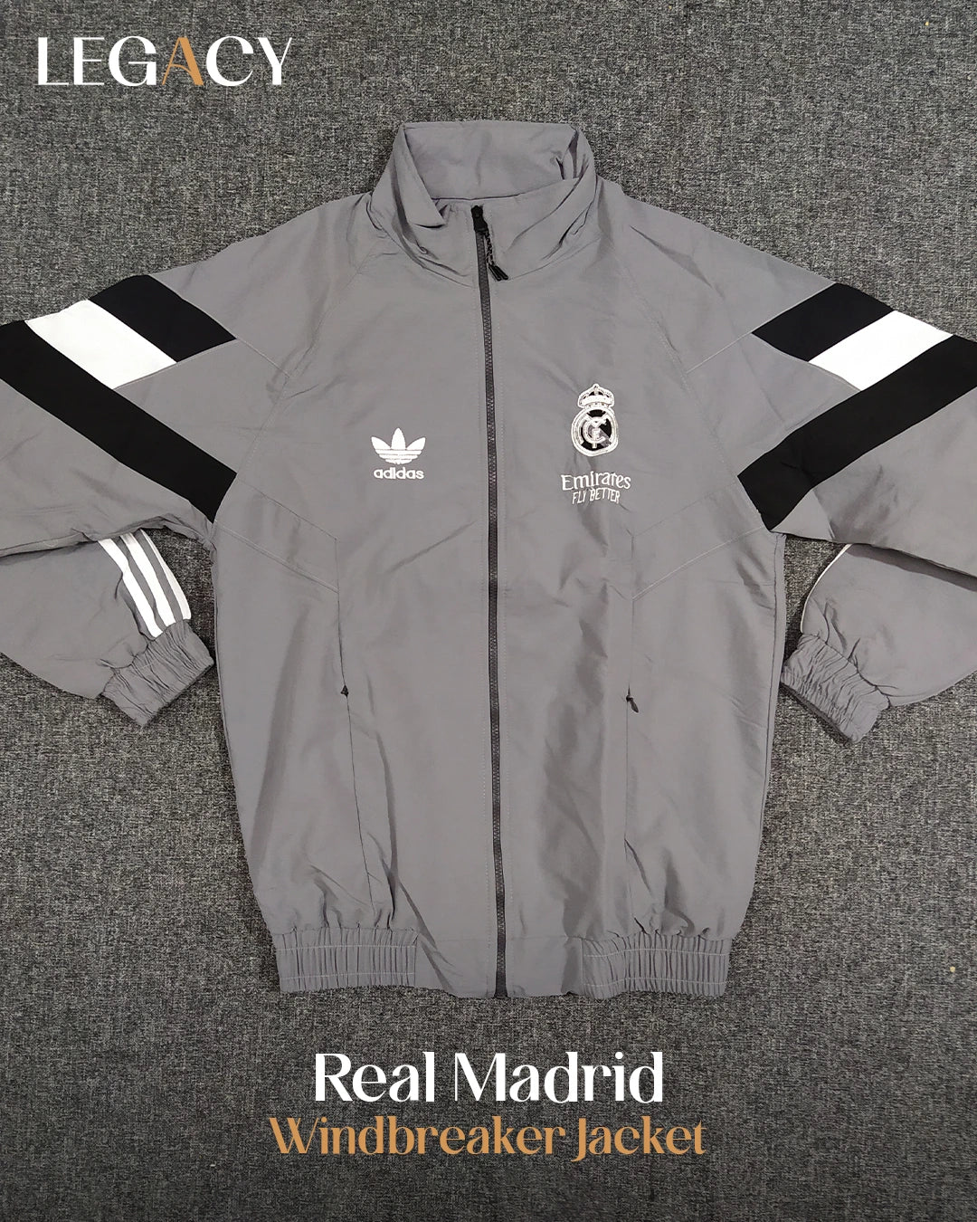 Real Madrid Windbreaker Jacket