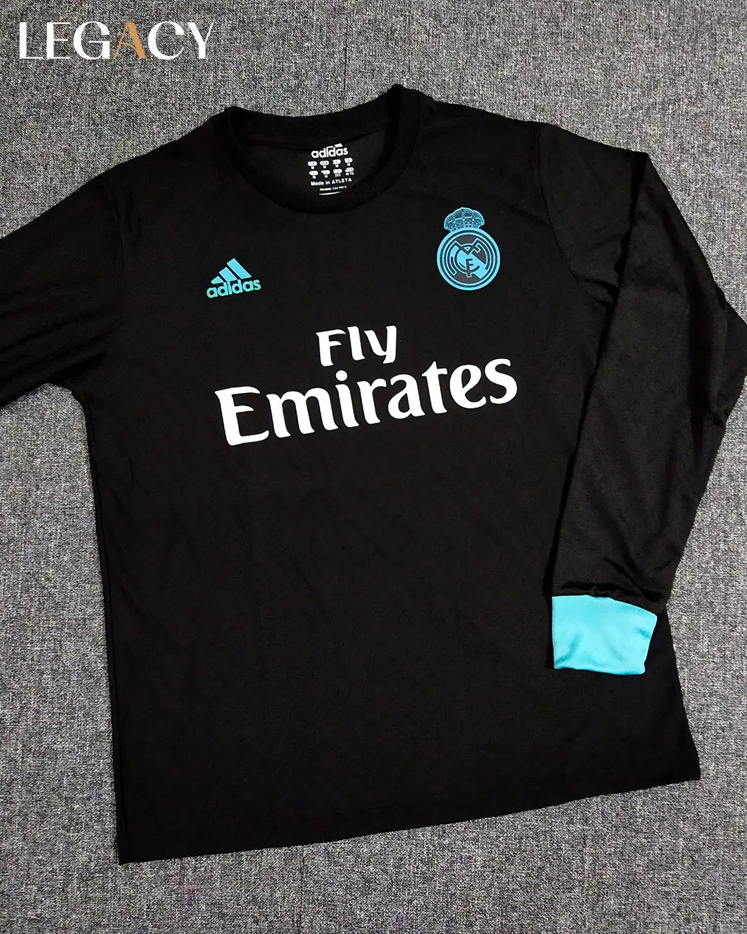Real Madrid 2017-18 3rd jersey Long Sleeve