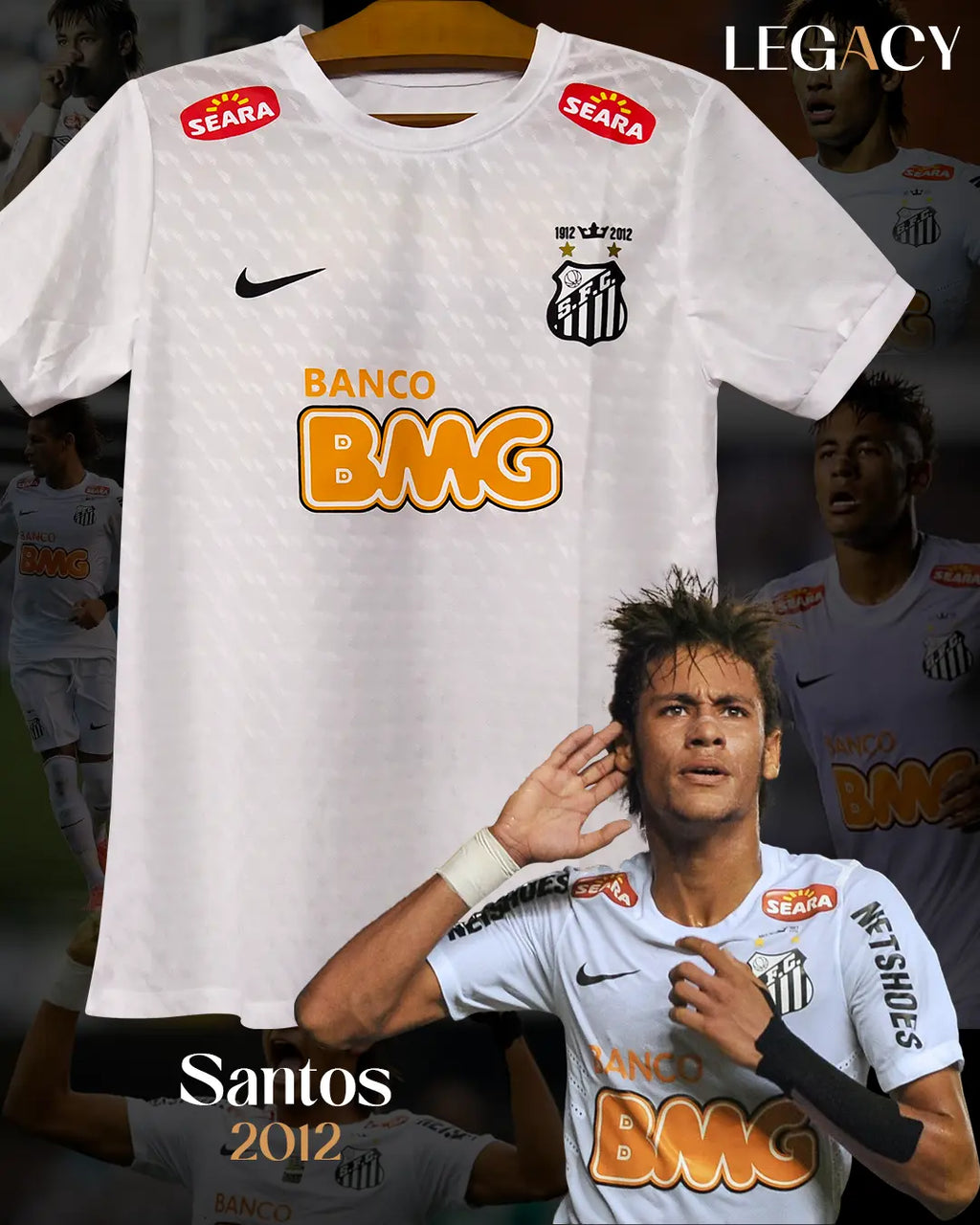 Santos 2012 Home - Neymar